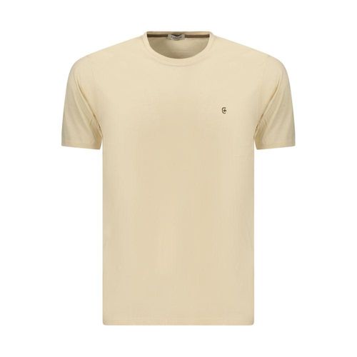 Coveri Verplaatsing Beige Katoenen Heren T-shirt