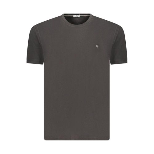 Coveri Verplaatsing Zwarte Katoenen Heren T-Shirt
