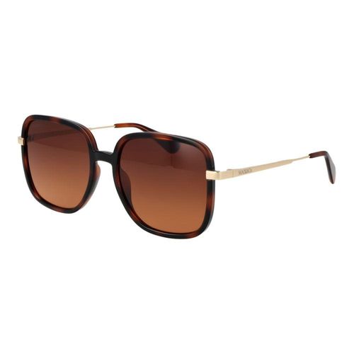 Max & Co Braune Plastiksonnenbrille