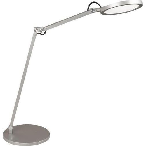 Regina - Verstellbare Tischleuchte aus Aluminium von Fabas Luce - Integrierte 9-W-LED, berührungsempfindlich, dimmbar, CCT (3000K-4000K-5000K-6000K)