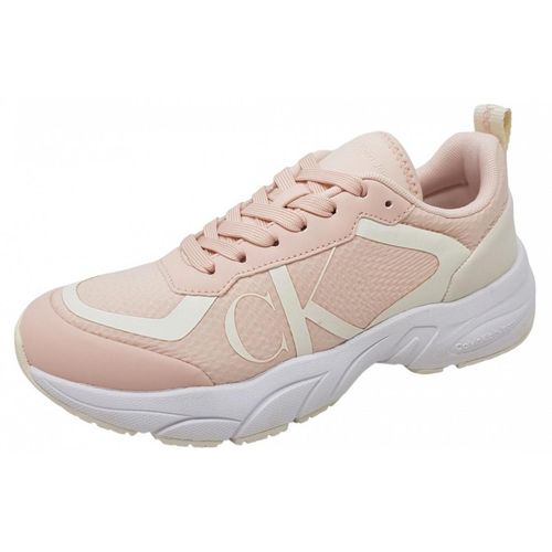 Calvin Klein Retro Tennis Sneaker Beige