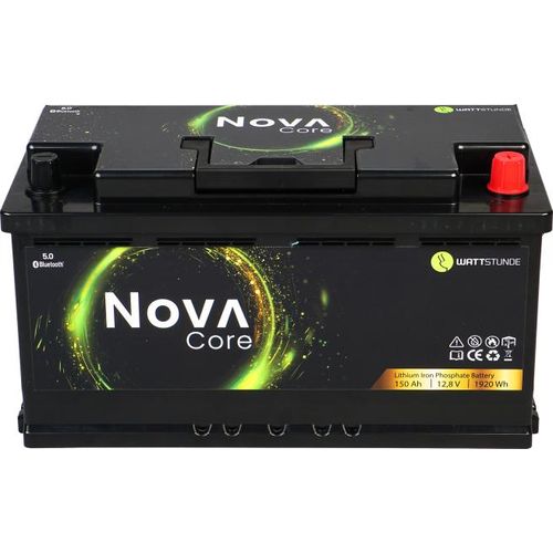 WATTSTUNDE NOVA Core Batterie 12,8V 150Ah 1920Wh LiFePO4