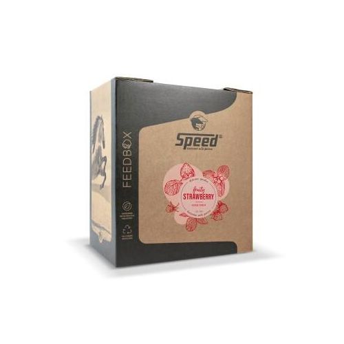 Speed delicious speedies STRAWBERRY, 8 kg Feedbox XS