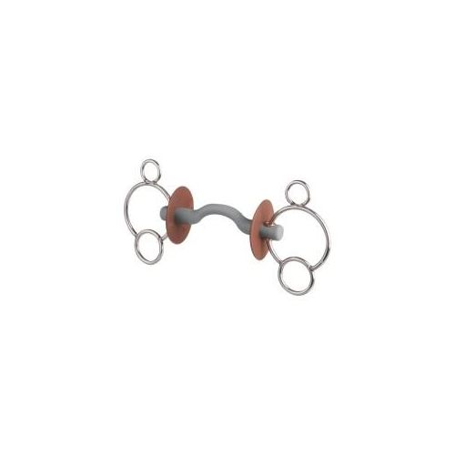 Beris 3-Ring Gebiss Zungenbogenstange 14 cm