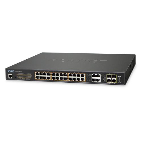PLANET TECHNOLOGY Planet GS-4210-24UP4C 24-Port 10/100/1000T Ultra PoE