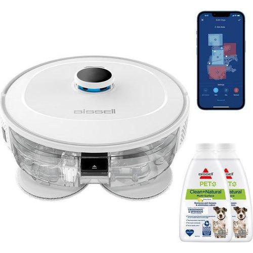 BISSELL - Staubsaugerroboter SpinWave R5 Pet - 500 ml