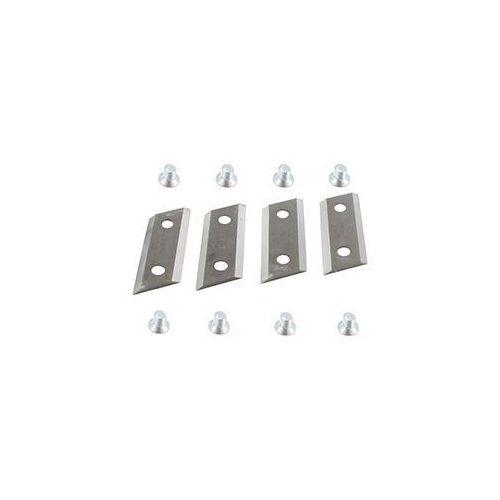 Set aus 4 Messern + Schraube für Al-ko Mulcher - Modell Tcs2200 - Herkunft: 104655. ( Herkunft: 104655 )
