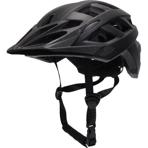 Fahrradhelm - Schwarz - Größe 56-61 cm - M/L - Abnehmbares Visier - Fahrradhelm Erwachsene - Fahrradhelm Damen - Fahrradhelm Herren - Mountainbike Helm - Fahrradhelme - Fahrradhelme - Fahrradhelm Damen E-Bike - Fahrradhelm Damen Erwachsene