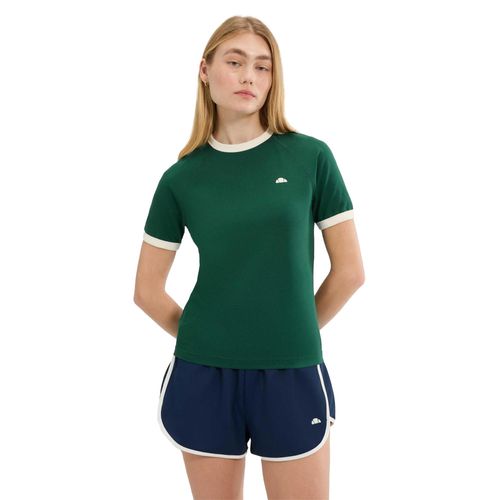 Ellesse Dames Etchemin Slim T-Shirt (Donkergroen)