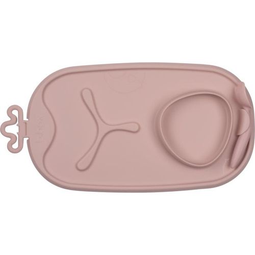 b.box Roll & Go set de table pliable Blush 1 pcs