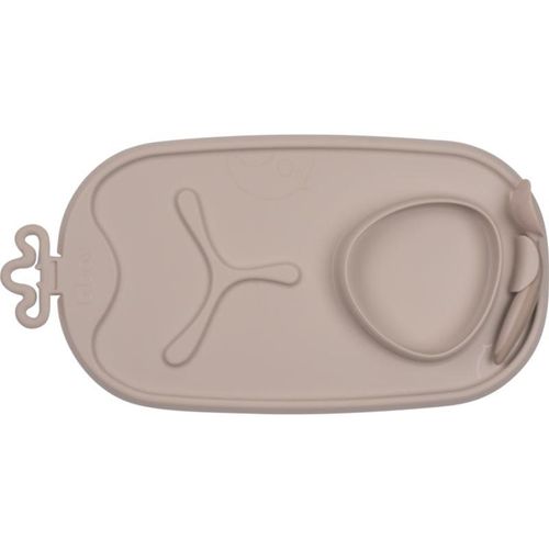 b.box Roll & Go set de table pliable Latte 1 pcs