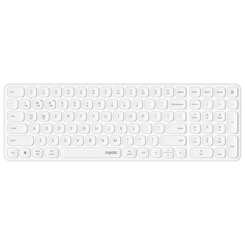 RAPOO E9310M.DE.WH Multi-Mode Wireless Keyboard