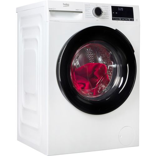 BEKO Waschtrockner "BM3DT4844W1", Wasch_Trocken_Zyklus: D (A-G), weiß, B:60cm H:84,5cm T:56cm, Waschtrockner, Waschen & Trocknen in einem: 8 kg / 5 kg, Dampffunktion, Waschtrockner