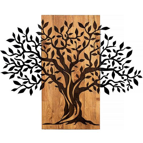 Objektbild, Braun, Schwarz, Holzwerkstoff, 72x58 cm, Bilder und Zubehör, Wandbilder, Metallbilder