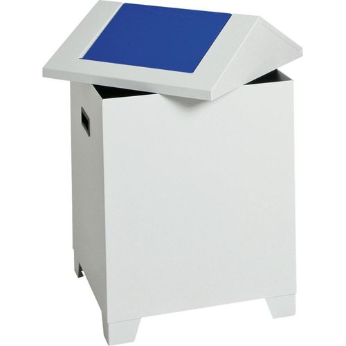 Putzwollkasten ca.73 l 655x410x405 mm grau/blau