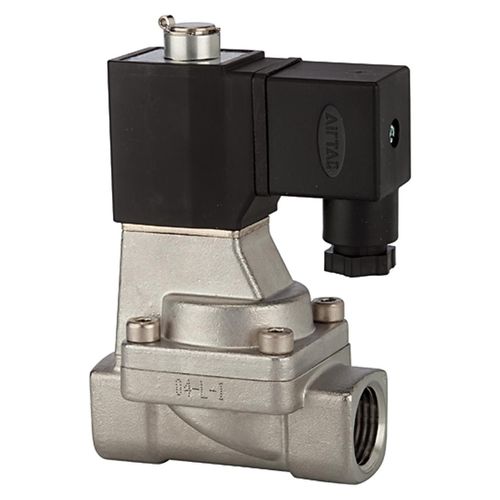 Riegler 2/2-Wege-MV., ES, NO, vorg., 24 V DC, G 3/4, PN 0,5-7 bar