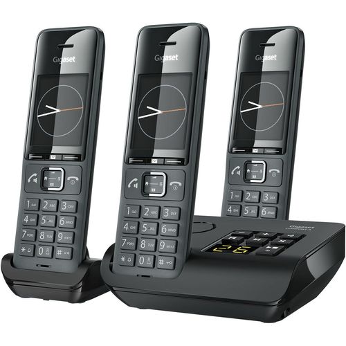 Gigaset Comfort 520A Trio - 3 Schnurlose DECT-Telefone mit Anrufbeantworter [Deutsche Version]