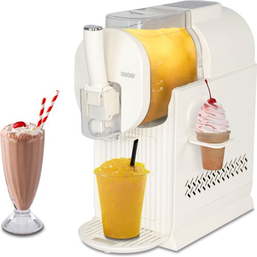 UNOLD Slush-Eismaschine "2in1 - Slushi & Softeismachine Sofia - Creme", weiß, B:48,5cm H:49,9cm T:26,5cm, Eismaschinen, Topseller