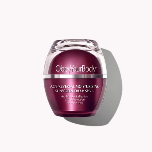 Leeftijd-omgekeerde Hydraterende Zonnebrandcrème SPF-15