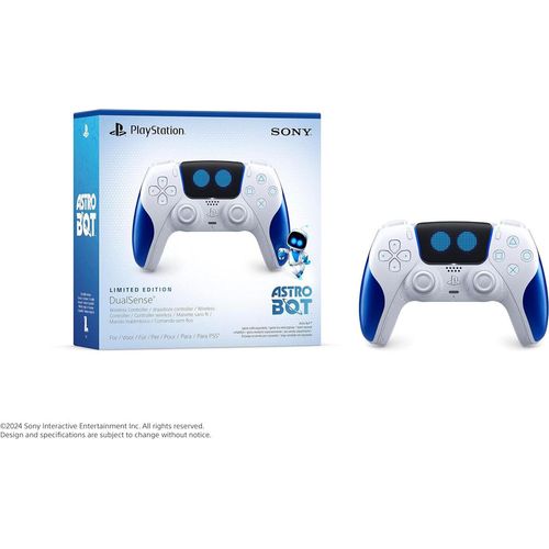 Sony DualSense, Gamepad, PlayStation 5, Schaltfläche Zurück, Schaltflcähe Speicher löschen, Menü-Taste, Schaltfläche Optionen,..., Analog / Digital, Kabellos, Bluetooth