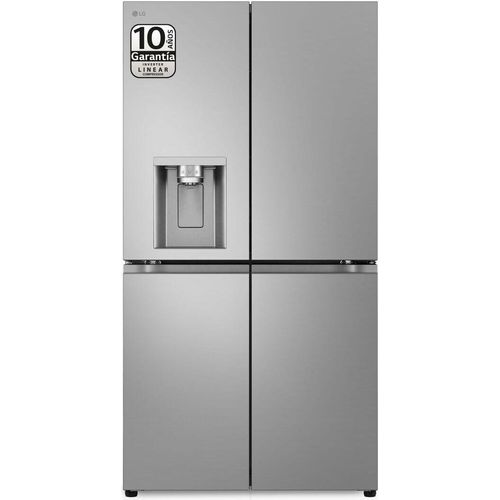 LG GML960PYBE, Freistehend, Mehrtürig, Silber, 4 Tür(en), Prime Silver, Berührung