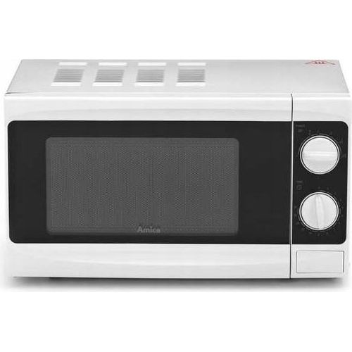 Mikrowellenherd Amica 17L 700W Mechanisch Multiwave Abtauung Weiss