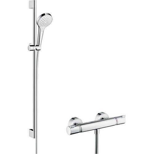 Komfortable Badewannen-Erlebnis mit Ecostat Wärmetechnologie und 3 Beschleunigern in 90 cm Größe