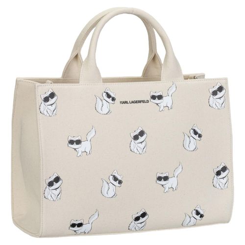Karl Lagerfeld Handtasche Ikon Choupette MD Square Tote 34 x 25 x 15