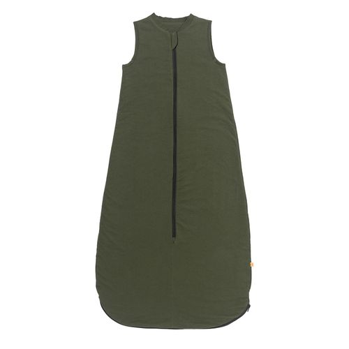 Babyschlafsack SCHLUMMERSACK "Schlafsack ohne Füßen 1.0 Tog" Gr. 90, grün (olive), Schlafsäcke, Baby, L: 90cm, Obermaterial: 100% Baumwolle CO., L:90cm