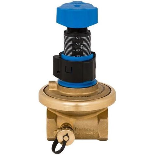 Danfoss Strangdifferenzdr.regl. ASV-PV32 Einstellskala,Rp1 1/4,Sollw.0,2-0,6 bar