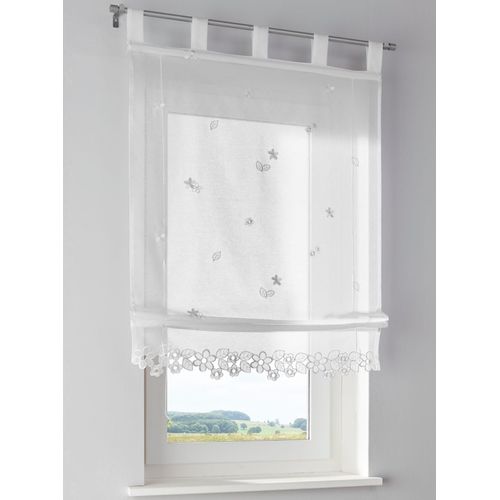 Rollo HEINE HOME Gr. 6, weiß, B:140cm H:130cm, 100% Polyester, Rollos