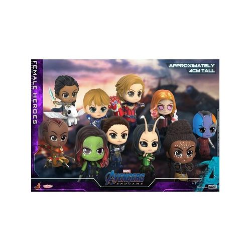 Hot Toys - Cosbaby: Avengers Endgame (Avengers Women XS 10PK) - Figur