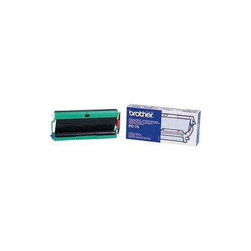 Brother PC75 Thermotransfer Farbband - Schwarz - 1 Pack - Thermotransfer - 1er Pack