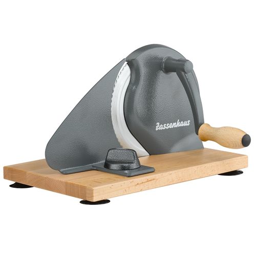 Zassenhaus Brotschneidemaschine manuell grau