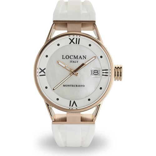 0521V13-RRMW00SW Italy Damenuhr Montecristo Lady Ref. 0521V13 Locman