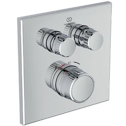 IS Brausethermostat UP Ceratherm Navigo 2 Verbraucher Eckig Chrom