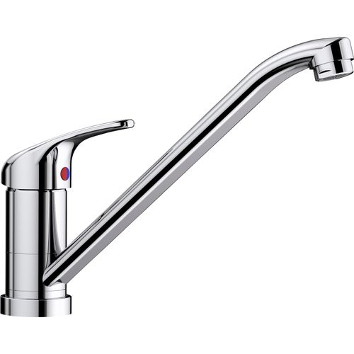 Küchenarmatur BLANCO "DARAS-F", chrom, B:26cm H:19cm T:5cm, Messing, Armaturen, Vorfenster-Armatur