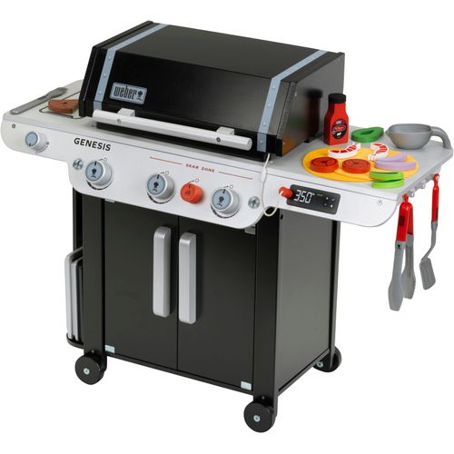 Kinder-Grill KLEIN "Weber, Genesis", bunt, Spielzeug-Haushaltsgeräte, KinderB:74cm H:90cm T:33cm, MDF, B:74cm H:90cm T:33cm