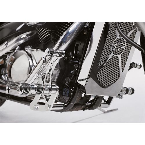 FALCON Round Style Fußrastenanlage fÃ1/4r M 800 Intruder WVB4 für M 800 Intruder WVB4