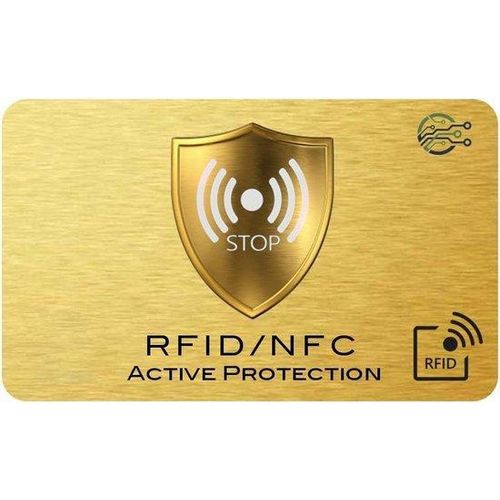 Famanu Anti-Diebstahl/NFC-Karte - Schutz für kontaktlose Bankkarten