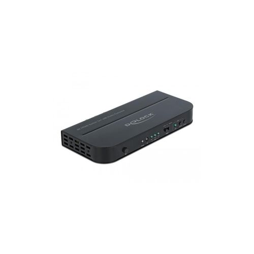 Delock HDMI Switch 3 x HDMI in zu 1 x HDMI out 4K 60 Hz mit Audio Extraktor