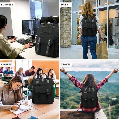 Frauen-Laptop-Rucksack 15,6 Zoll
