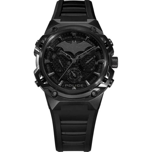 Uhr Police Herren Schwarz Police-PEWGQ0089901-SET