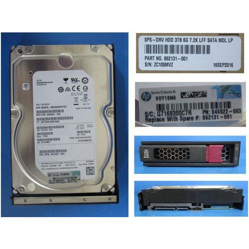 HPE DRV LFF SATA - Festplatte - Serial ATA - Festplatte - Serial ATA