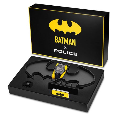 Uhr Police Herren Schwarz Police-PEWGA0090005-SET