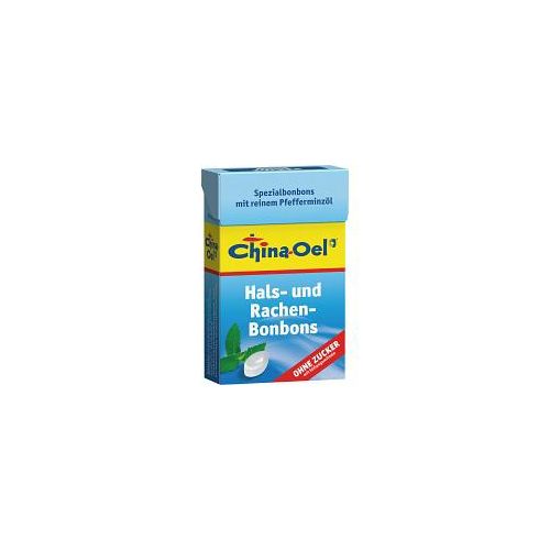 CHINA ÖL Hals- u.Hustenbonbons o.Zucker 40 g