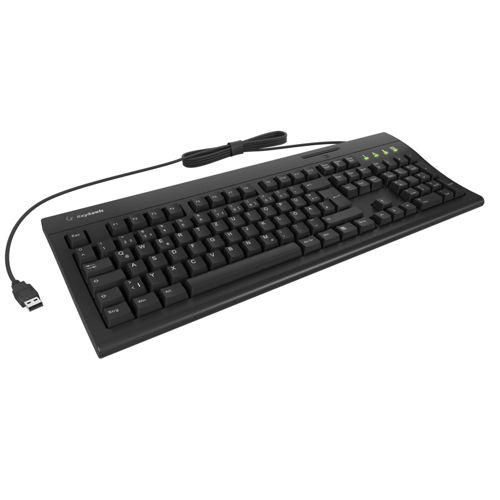 KeySonic KSK-8041U-CR mechanisch Full-Size Tastatur Cardreader