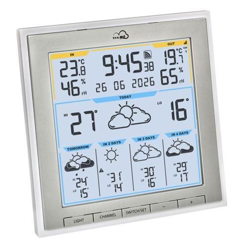 TFA TFA.me 35.8105.02 ID-08 WLAN Funk-Wetterstation weiß