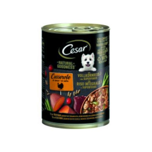 Cesar Natural Goodness Huhn und Vollkornnudeln 24x400 g