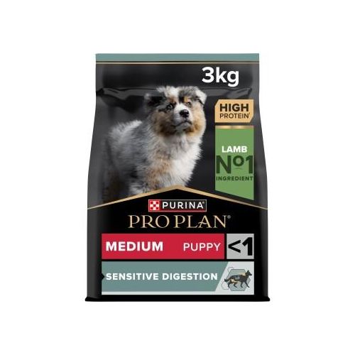 PRO PLAN Puppy Medium Sensitive Digestion Lamm 3 kg
